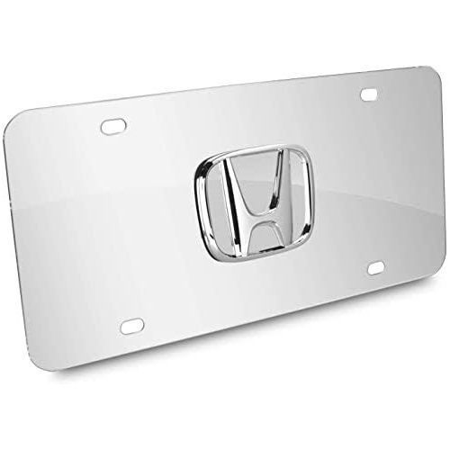 3D Chrome Stainless Steel License Plate