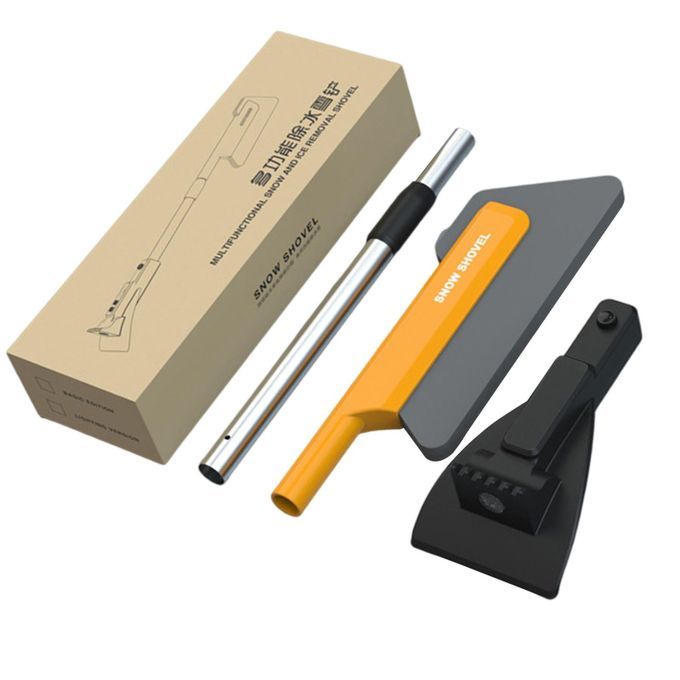 Snow Brush Windscreen Extendable EVA SUV Frost 3 In 1 No LED Lights