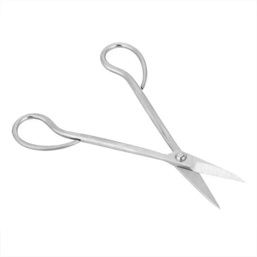 185mm Stainless Steel Bonsai Scissors Bonsai Shear Long Handle Scissors Garden Scissors Grafting Tool Hand Tool Bonsai Scissors