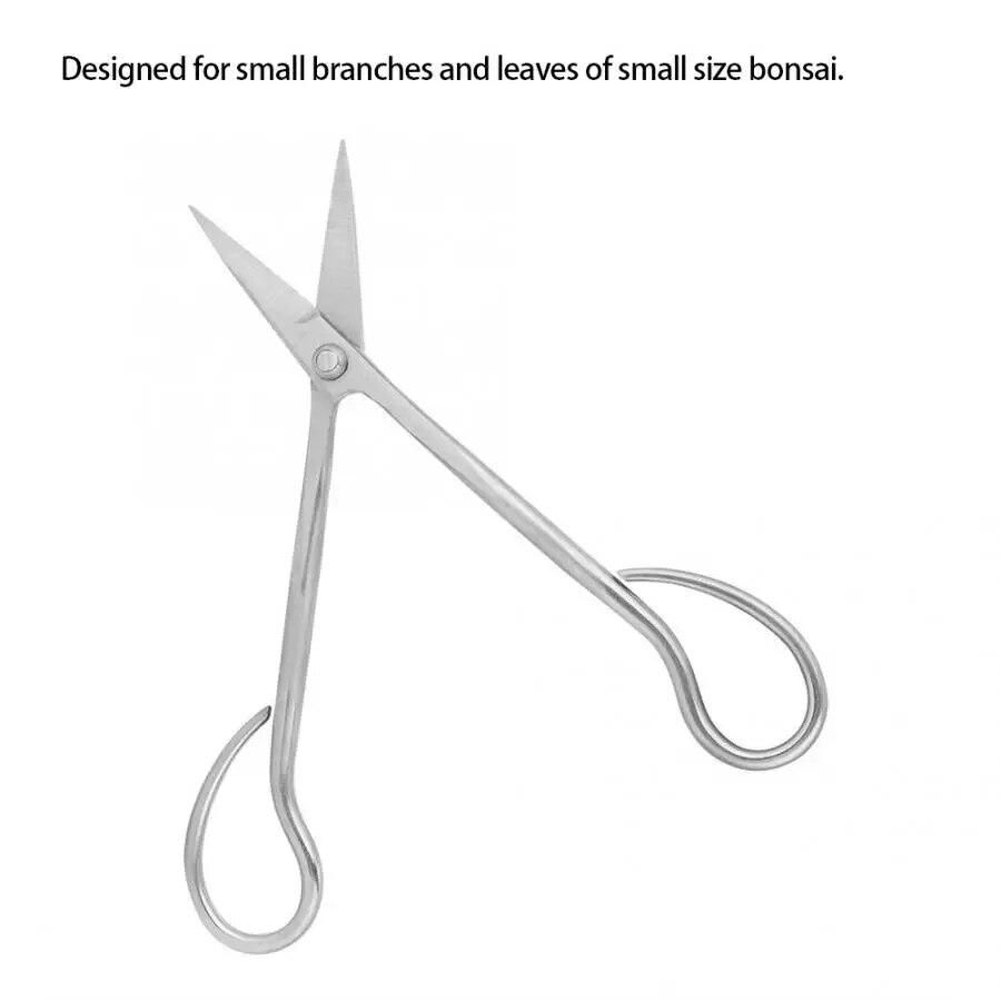 185mm Stainless Steel Bonsai Scissors Bonsai Shear Long Handle Scissors Garden Scissors Grafting Tool Hand Tool Bonsai Scissors