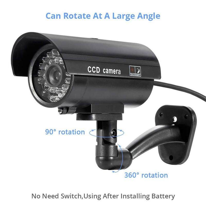 High Simulation CCTV Camera Office Outdoor Security Camara Dummy Simulation Camera Webcam Virtual False Public Place Accessories