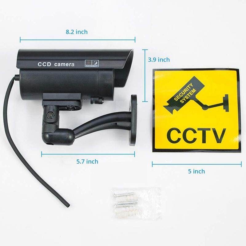 High Simulation CCTV Camera Office Outdoor Security Camara Dummy Simulation Camera Webcam Virtual False Public Place Accessories