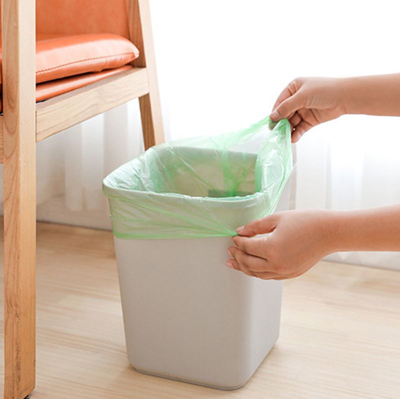 1 Rolls 50 X 46 Cm Garbage Bags Single Color Thick Convenient Envmental Plastic Trash Bags Disposable Plastic Bag Yellow