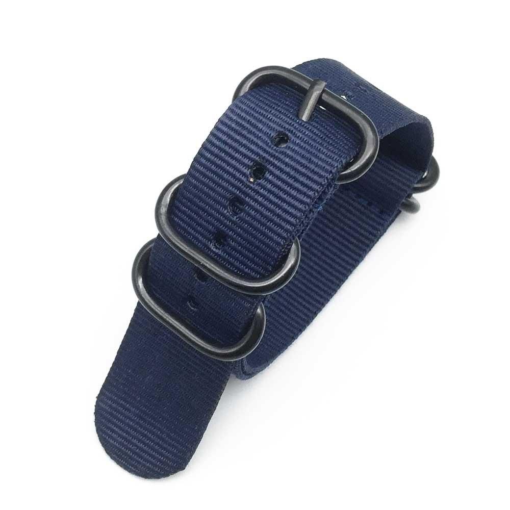 Brand heavy duty nylon strap 20mm 22mm 24mm Zulu watch band ring buckle for Seiko No. 5 citizen Casio seagull canvas belt