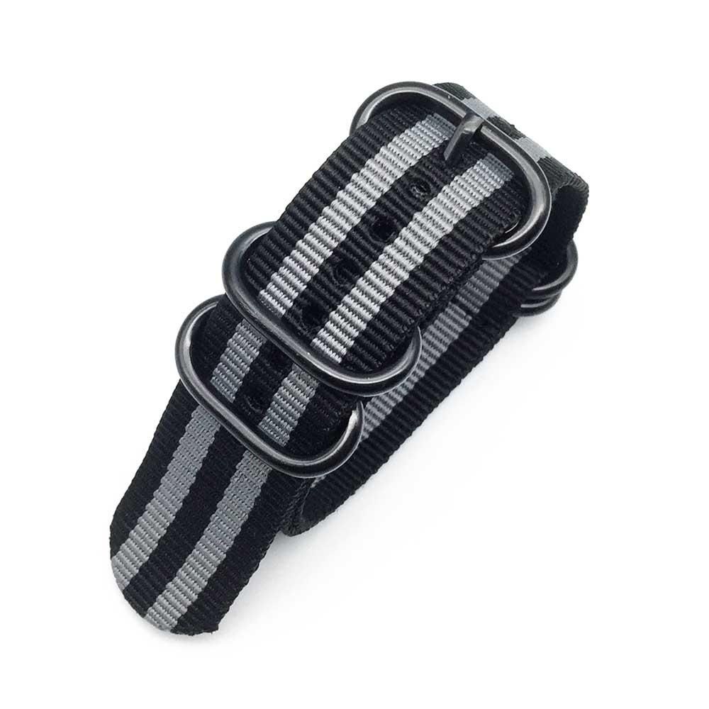 Brand heavy duty nylon strap 20mm 22mm 24mm Zulu watch band ring buckle for Seiko No. 5 citizen Casio seagull canvas belt