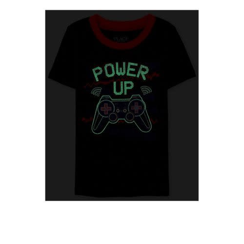 Boys Power Up Short Sleeve Cotton Pyjamas