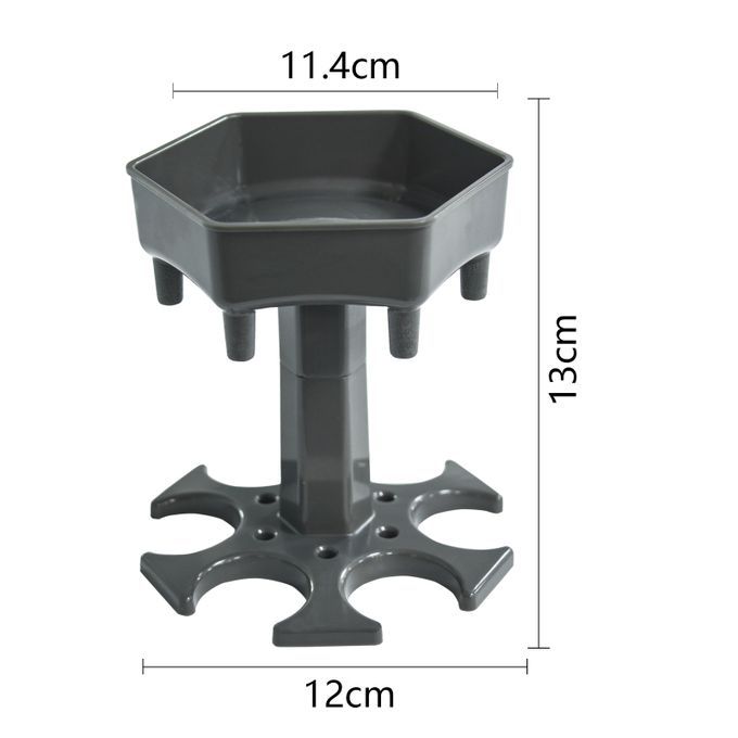 6 Shot Glass Dispenser Holder For Fuilling Drink