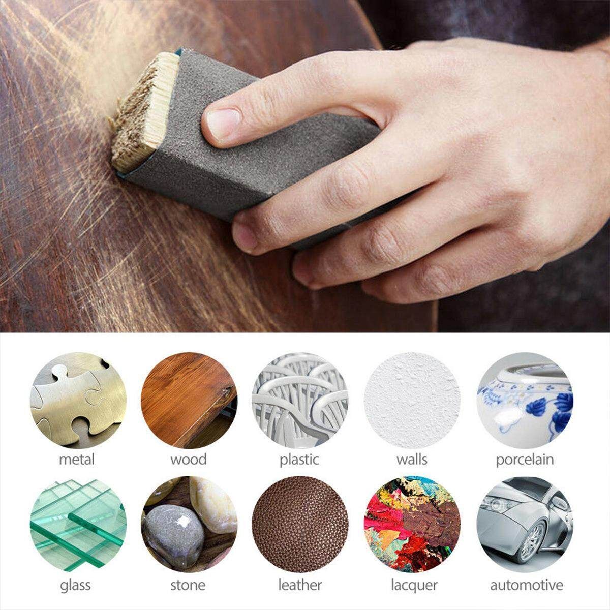 42Pcs 120-5000 Grit Sandpaper Wet Dry Assorted Wood Smooth Machine Sanding Handmake Metal Wood Plastic Porcelain Walls Glass