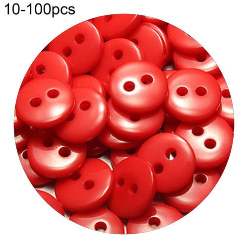 100pcs  Size 12.5mm Clothes Button Round DIY Crafts & Children's Manual Button For Clothes