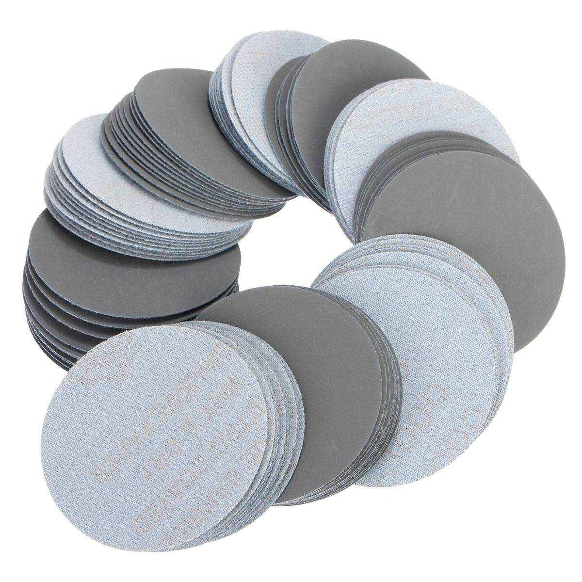 100pcs 3 Inch (75mm) 3000Grit Sander Disc Sanding Polishing Pad Sandpaper