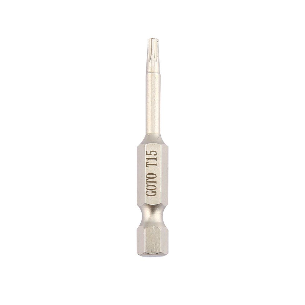 GOTO 5Pcs Alloy Steel 50mm Long &Phi;4.5 Magnetic Torx Screwdriver Bit Hand Tools