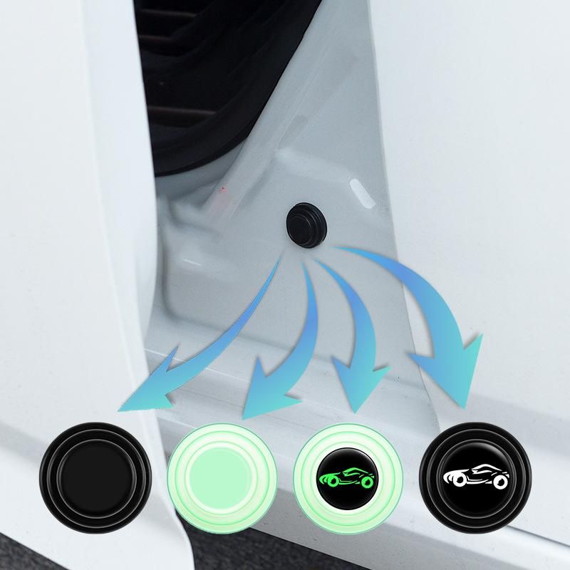 20pcs/lot Car Trunk Sound Insulation Pad Universal Car Door Shock Absorbing Gasket For VW Shockproof Thickening Cushion Stickers