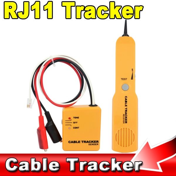 New RJ11 Network Tester Phone Telephone Cable Tester Toner