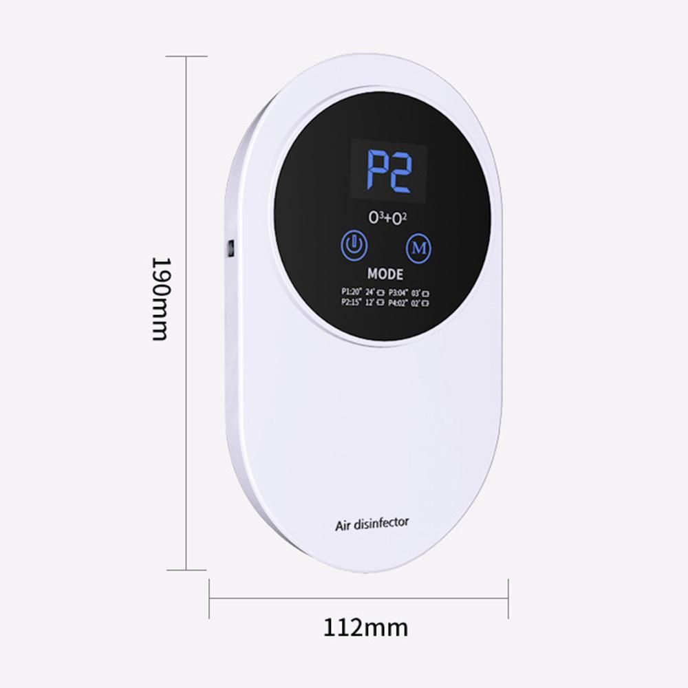 Air Purifier USB Multifunctional Household Mini 100mg/h 360° Negative Ion Ozone Machine Household Pet Deodorizer Car Indoor Antivirus