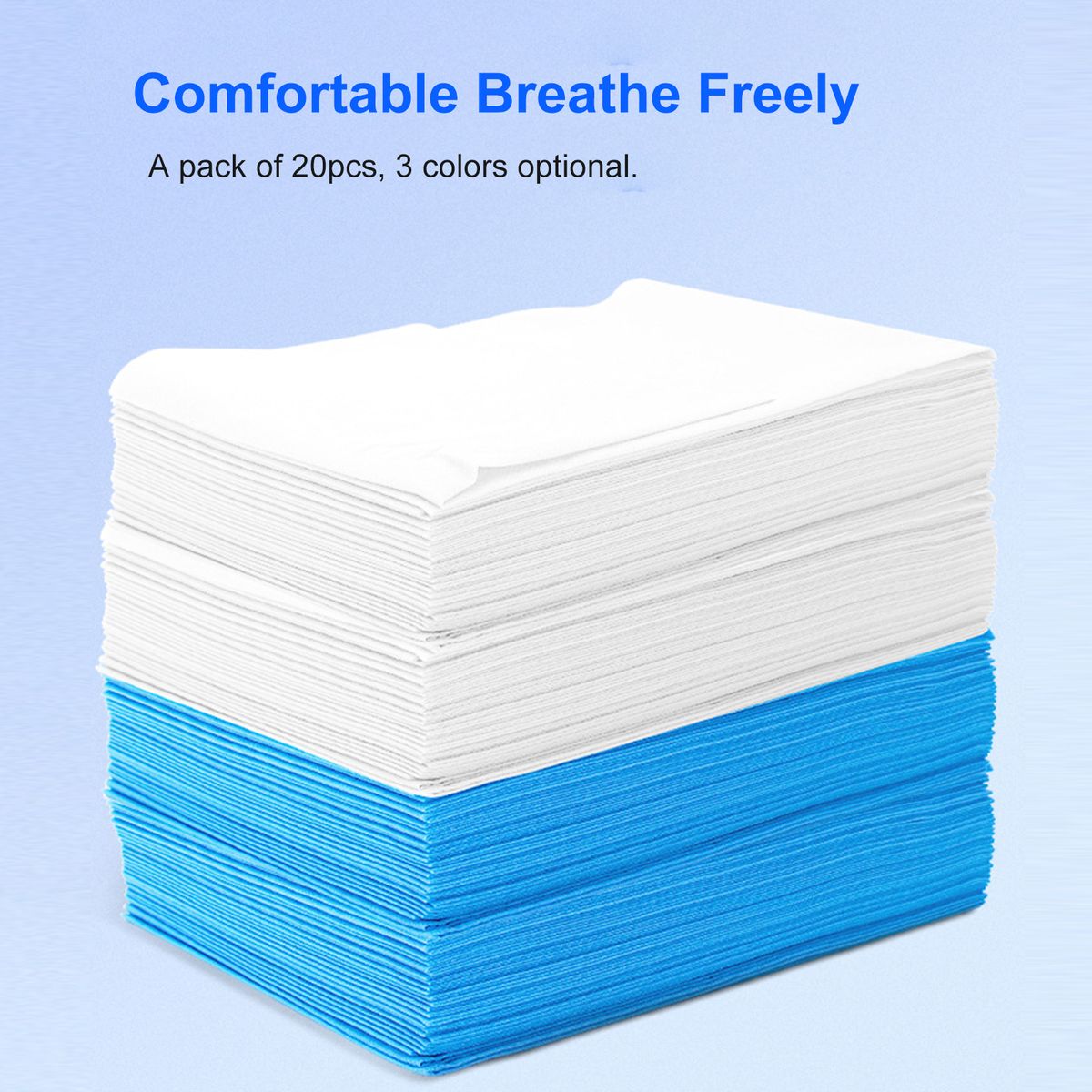20pcs Spa Bed Sheets Disposable Massage Table Sheet