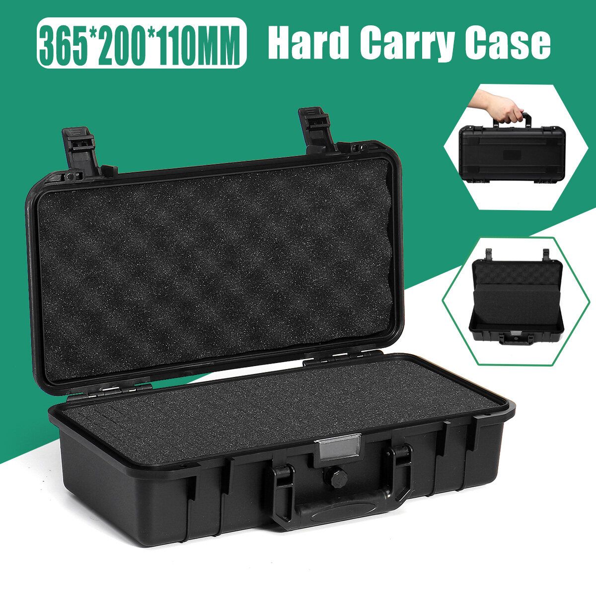 Waterproof Storage Case Tool Box With Sponge For Hardware Tool Storage Box