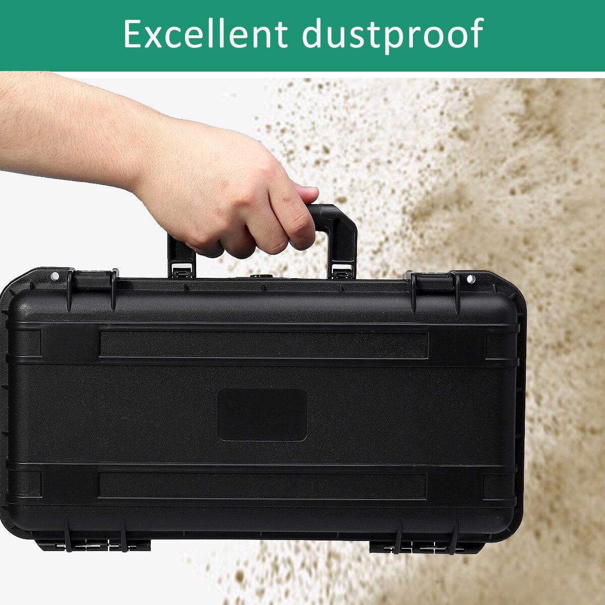 Waterproof Storage Case Tool Box With Sponge For Hardware Tool Storage Box