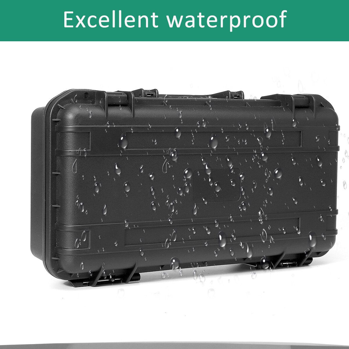 Waterproof Storage Case Tool Box With Sponge For Hardware Tool Storage Box