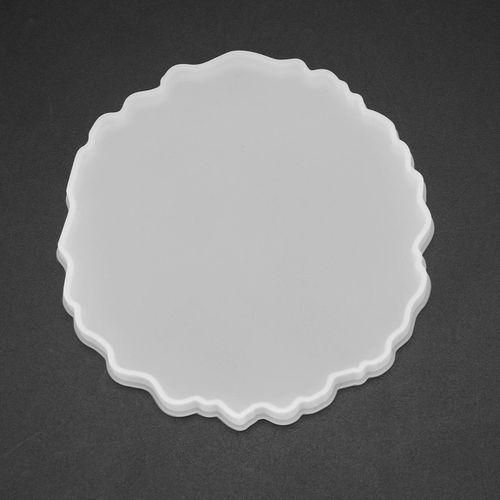 4 Pcs Silicone Agate Coaster Resin Casting