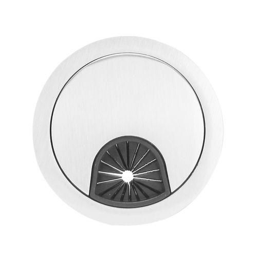 PC Computer Stainless Steel 50 Mm Diameter Desk Grommet