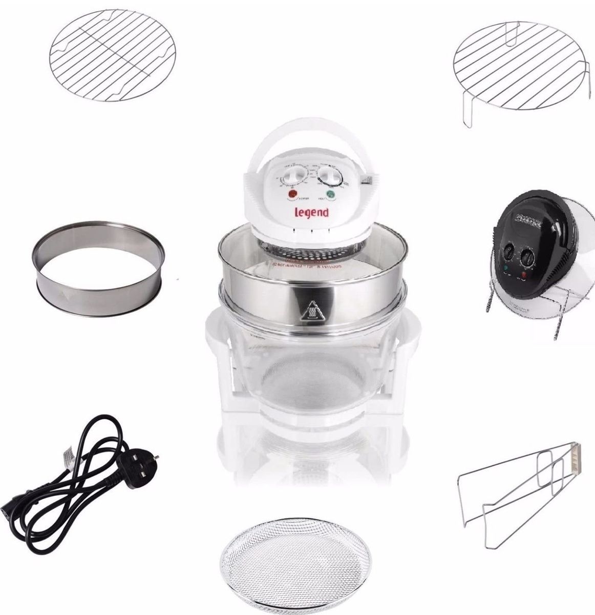 17L Multifunctional Convectional Airfryer Halogen Oven