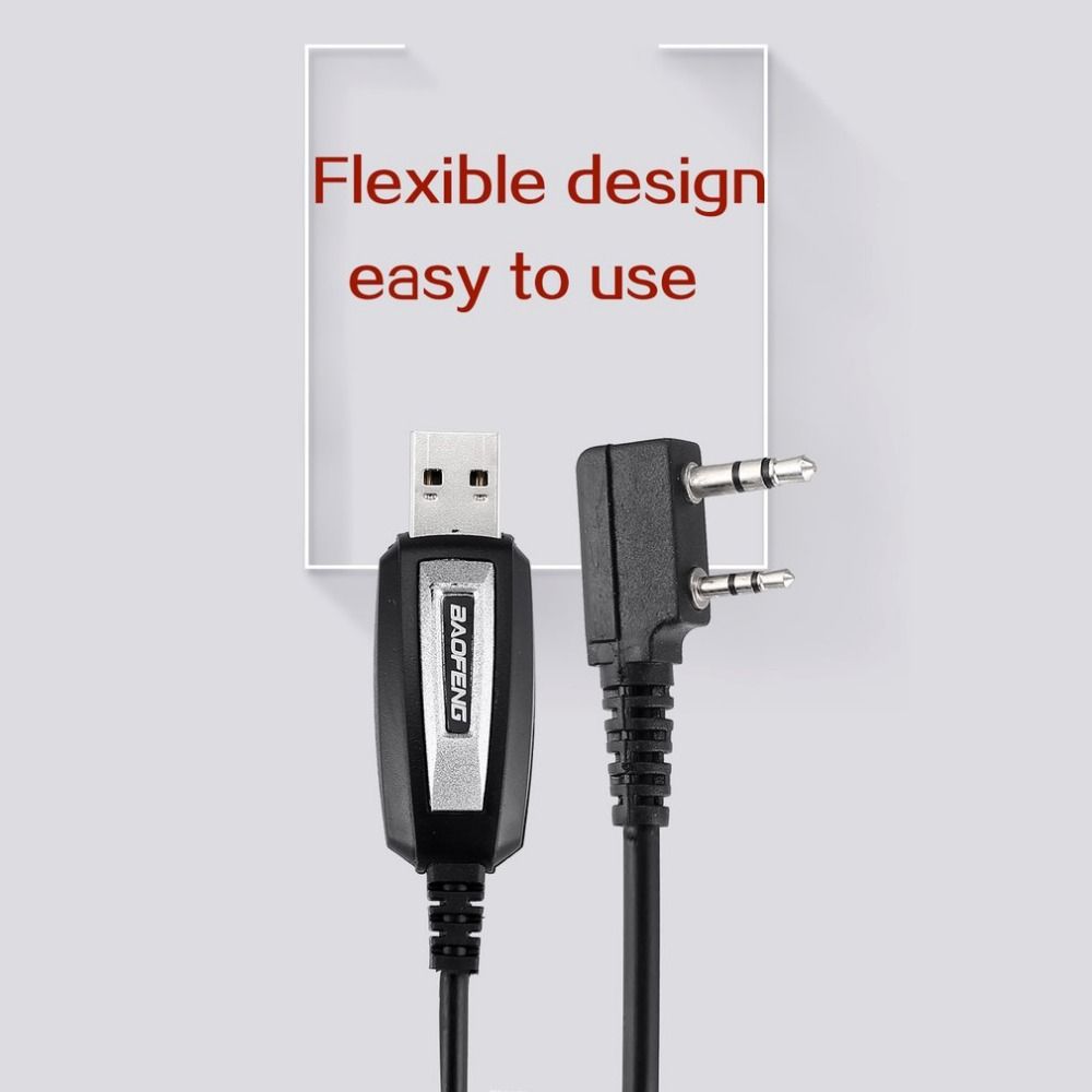 Useful For Two Way Baofeng Programming Cable Radio USB