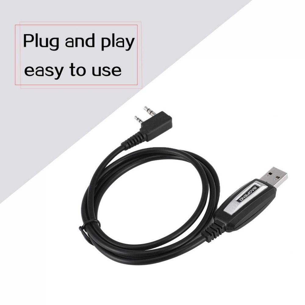 Useful For Two Way Baofeng Programming Cable Radio USB