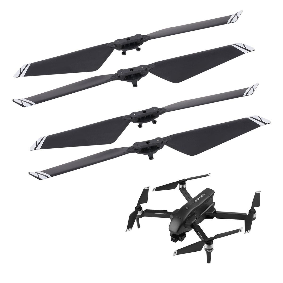 4PCS A+B Propeller For Wltoys Q868 4K 5GWIFI