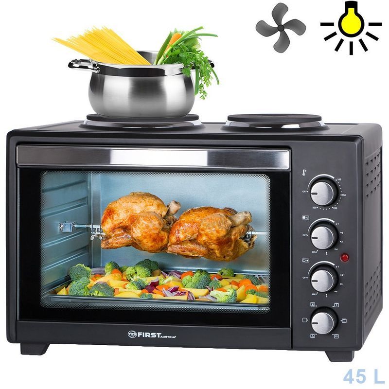Multi-functional 35L Double Hot Plate Top Electric Oven