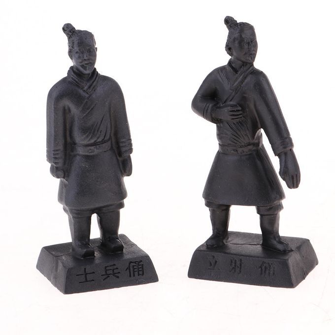 Terracotta Warriors Ancient China   Qin Terracotta Warriors Black