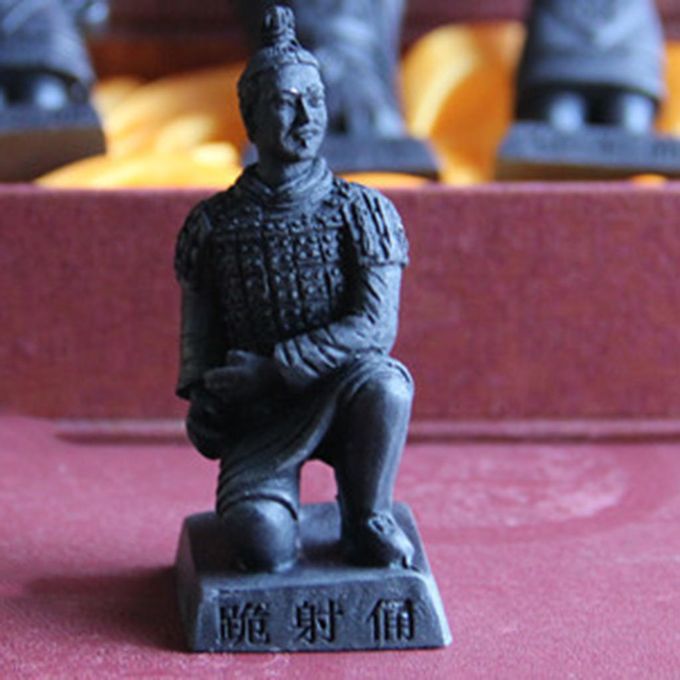 Terracotta Warriors Ancient China   Qin Terracotta Warriors Black