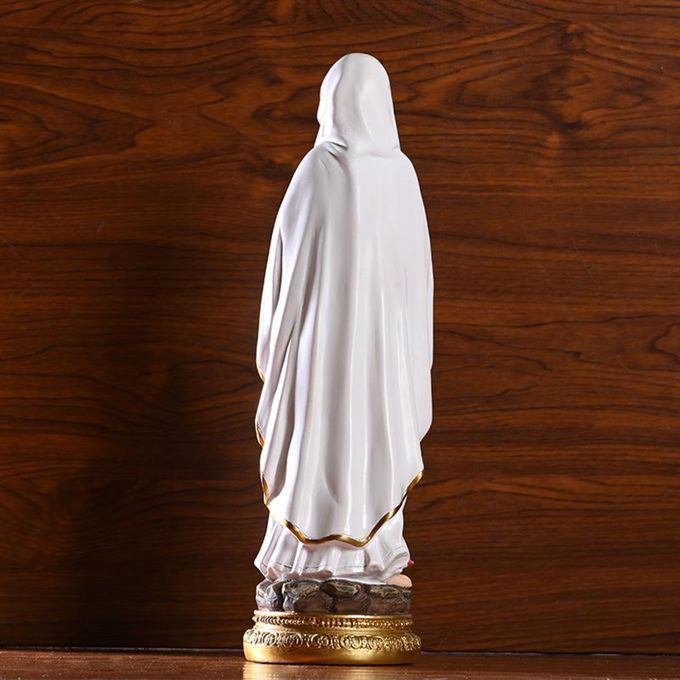 2pcs Statue Decoration Figure Mother Of God Holy Mary Holy Figure