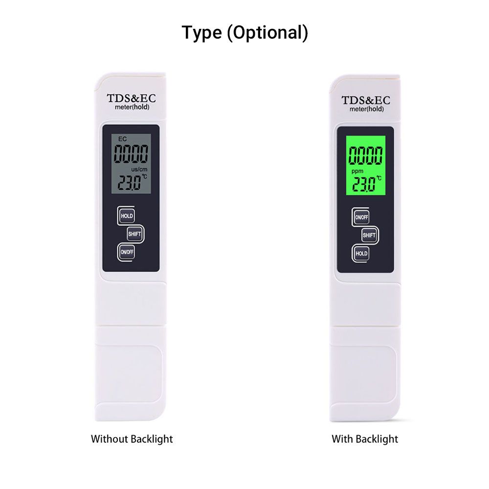 3-in-1 Multifunctional Water Quality Detector Portable TDS