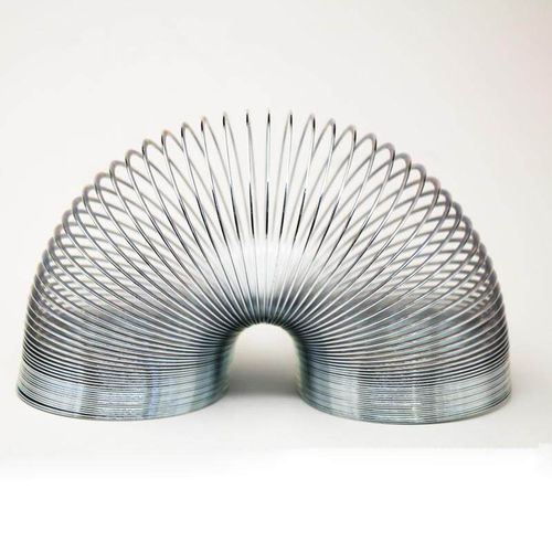 Funny Gadgets Classic Stress-Relieve Copper Magic Slinky Metal Spring Magic Tricks Toy Kids Gift