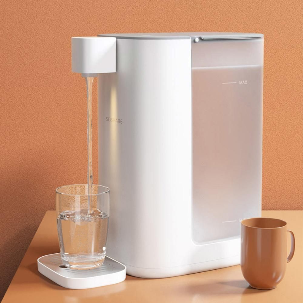 SCISHARE Hot Water Dispenser Warm Instant Water Dispenser 4-gear Temperature LED Light 3L 2200W 220V