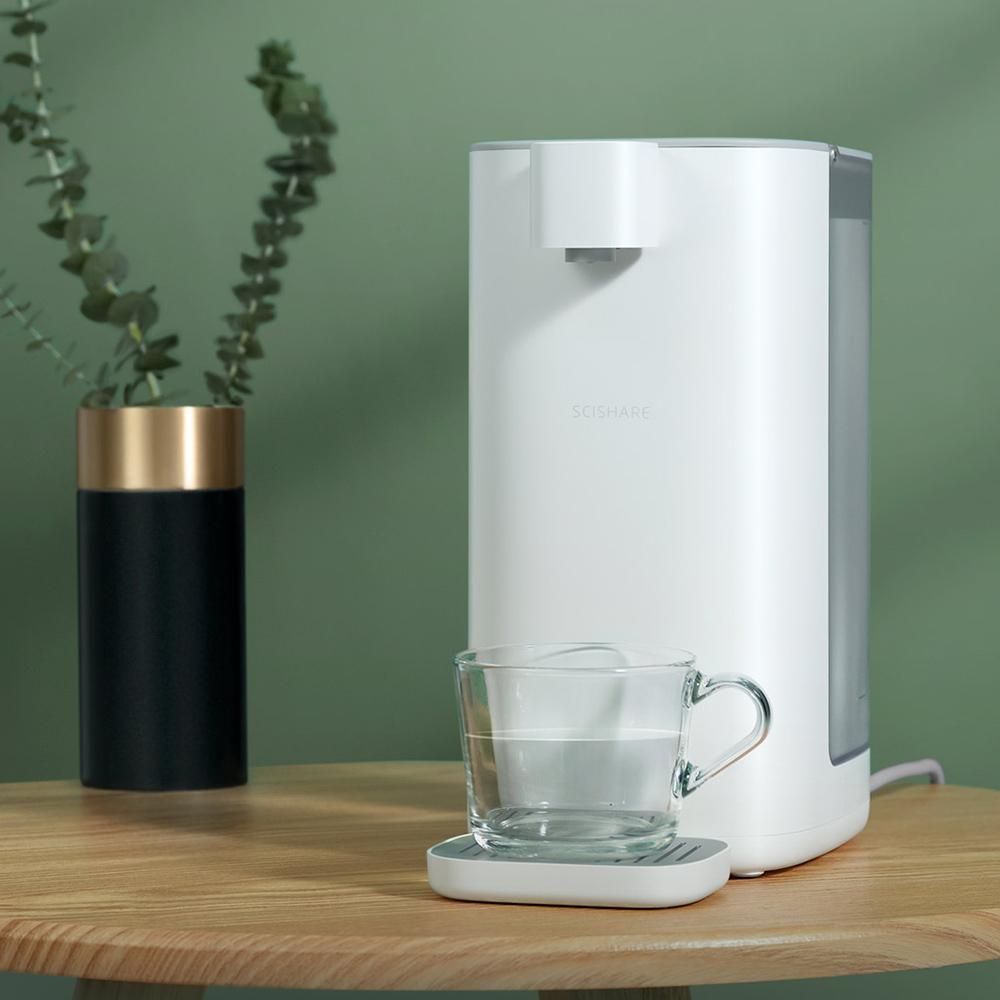 SCISHARE Hot Water Dispenser Warm Instant Water Dispenser 4-gear Temperature LED Light 3L 2200W 220V