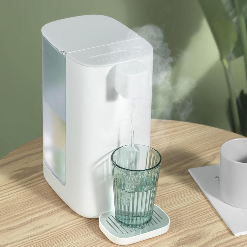 SCISHARE Hot Water Dispenser Warm Instant Water Dispenser 4-gear Temperature LED Light 3L 2200W 220V