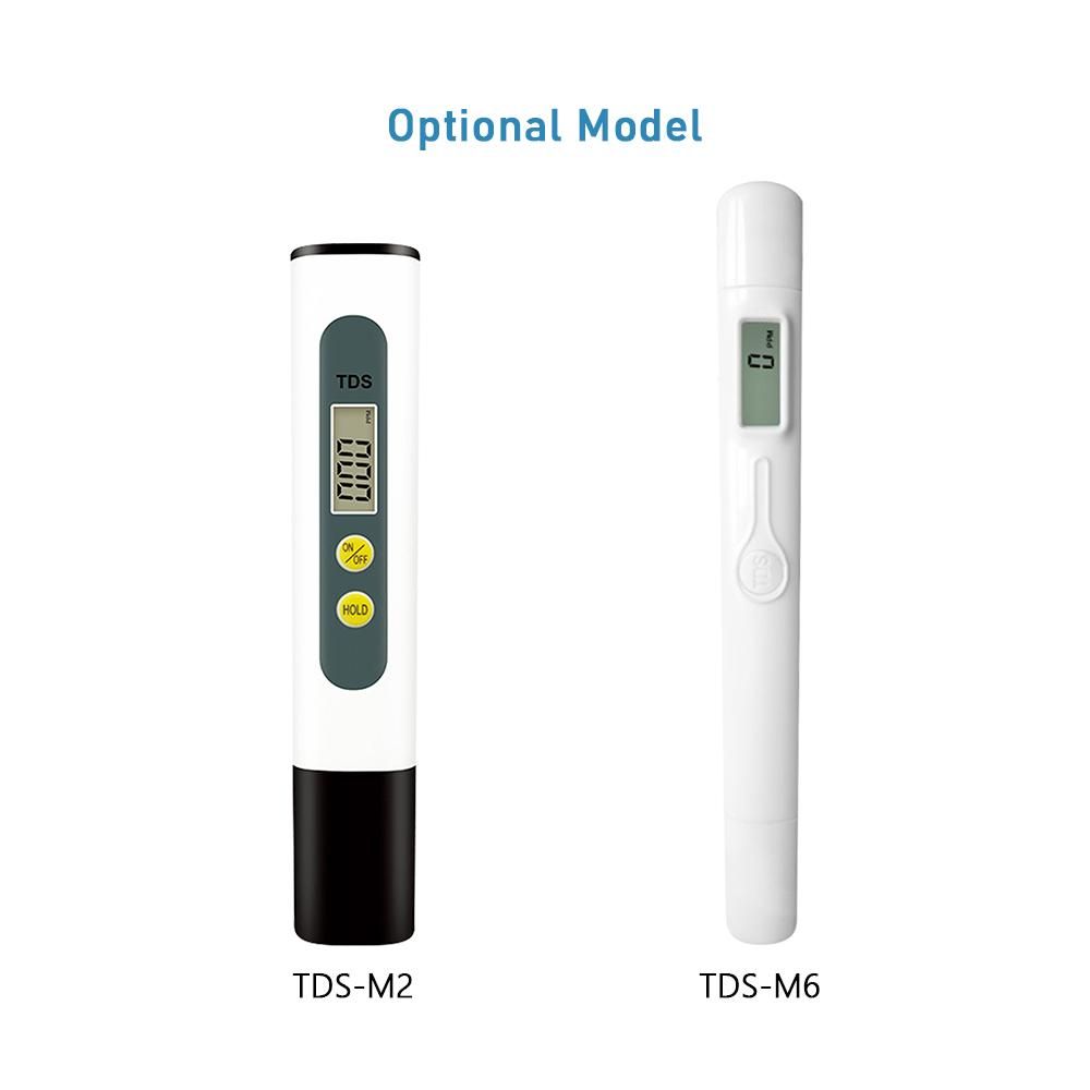 Digital TDS Meter Water Quality Tester Pen 0-9990PPM Mini Portable Water Quality Monitor Analyzer for Drinking Water Aquarium Swimming Pool Aquiculture