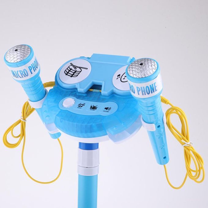 Karaoke Microphone Singing Machine For Kids Girls 3 4 5 6 Year Blue