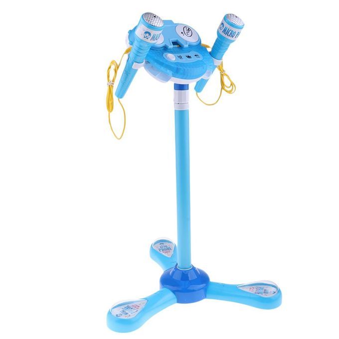Karaoke Microphone Singing Machine For Kids Girls 3 4 5 6 Year Blue