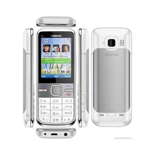 C5-00 Cell Phones GSM 3G 5MP Camera FM Bluetooth Mobile