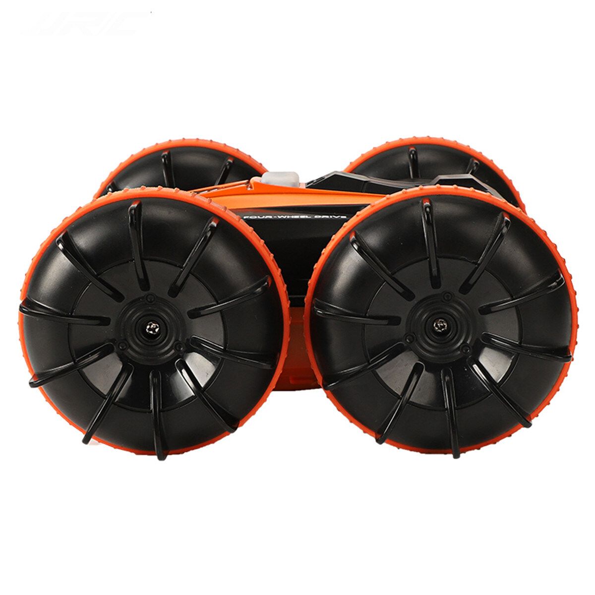 Double-sided Stunt RC Car 2.4G High Speed Fast Remote Controlled Water Land Toys Orange