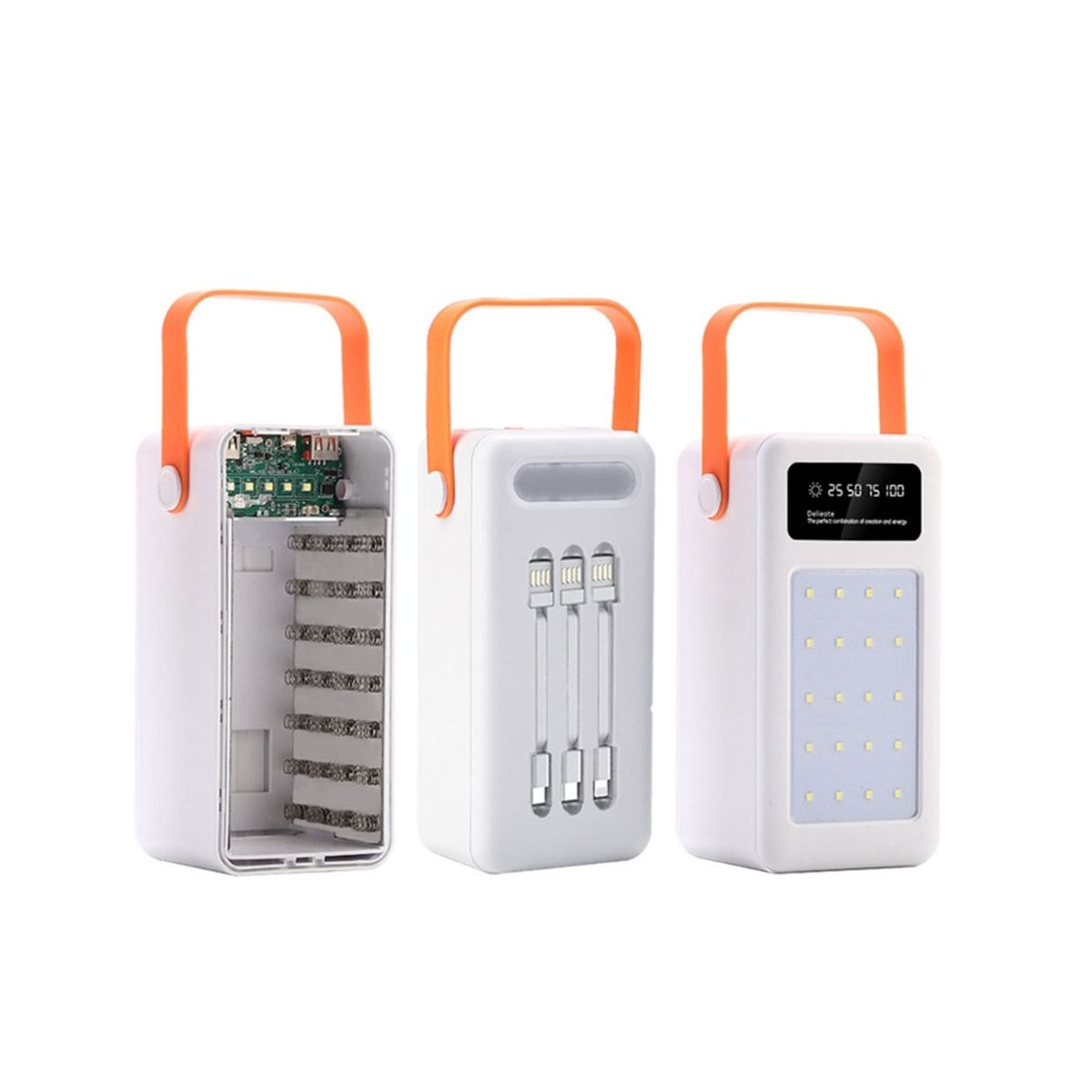 Phone Charging QC3.0 PD Case 18650 Battery Holder Charging Case A