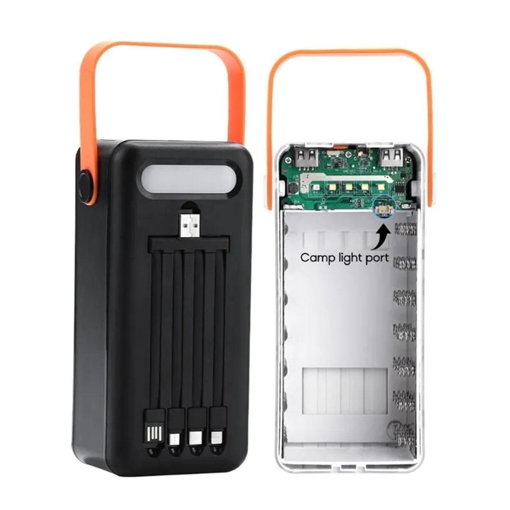 Phone Charging QC3.0 PD Case 18650 Battery Holder Charging Case A