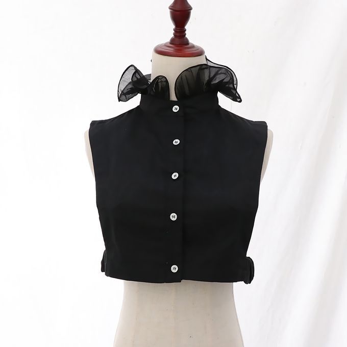 2pcs Ladies Detachable  Collar Peter Pan False Collar Clothing