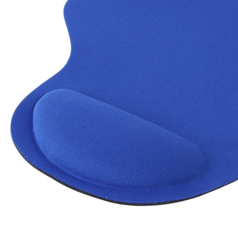 Home Office Solid Color Anti-Slip Gaming Mouse Pad-Black