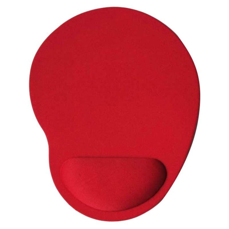 Home Office Solid Color Anti-Slip Gaming Mouse Pad-Black