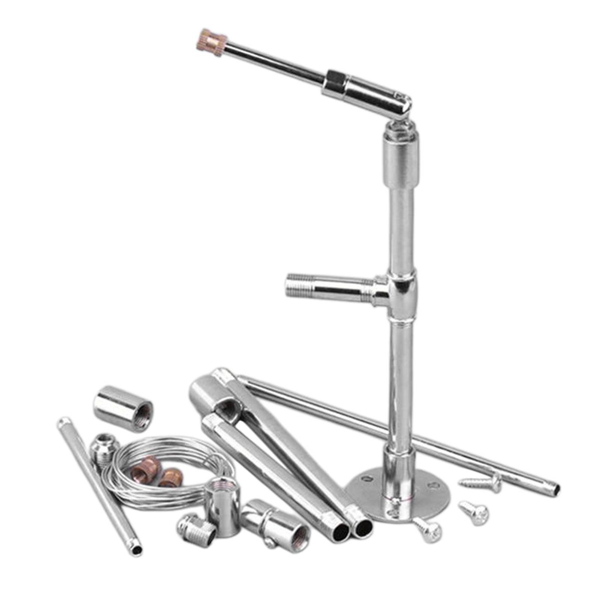 1Set Pottery Clay Model Stand Combine Metal Pipe