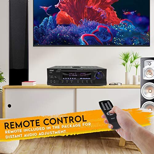 300W Digital Stereo Receiver System  AMFM Qtz Synthesized Tu