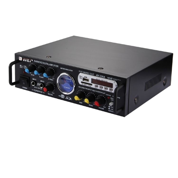AV-339A 2CH HiFi Stereo Audio Amplifier